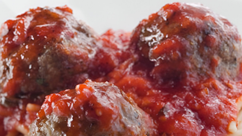 Ina Garten Spicy Turkey Meatballs & Spaghetti