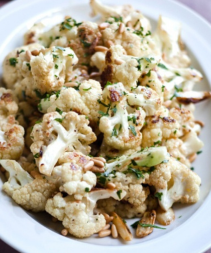 Ina Garten Garlic-roasted Cauliflower