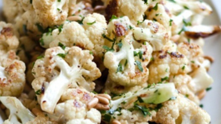 Ina Garten Garlic-roasted Cauliflower