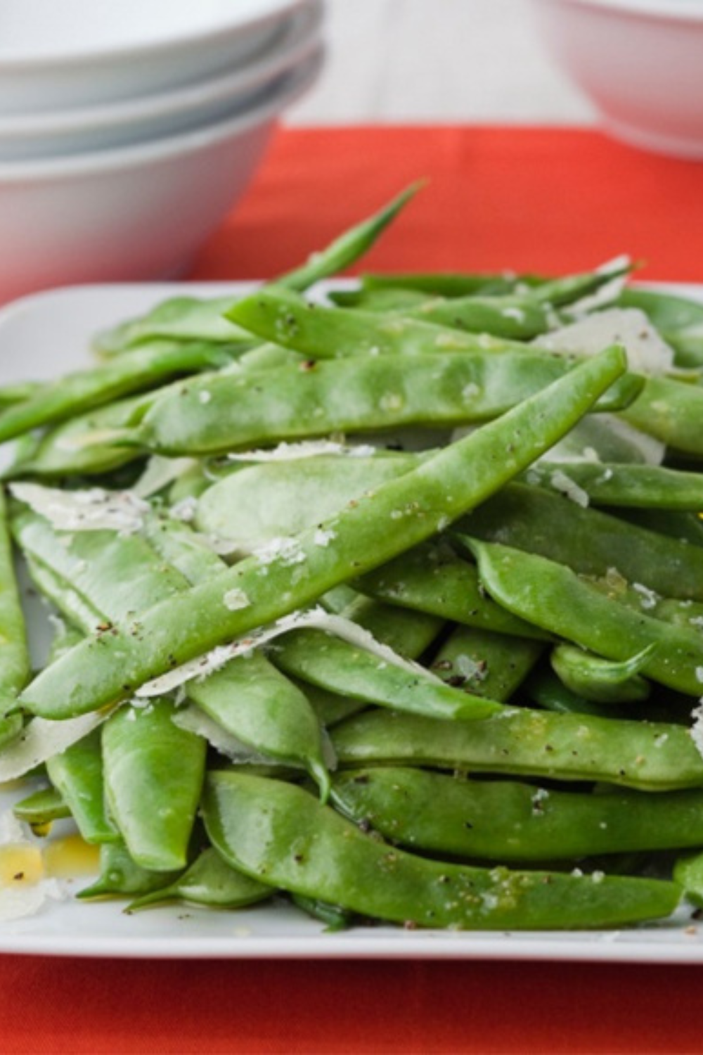 Ina Garten Flat Beans With Pecorino