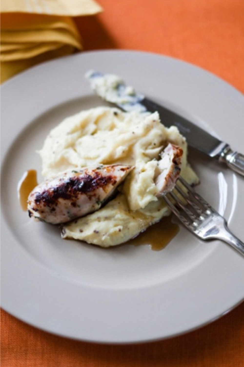 Ina Garten Bangers & Mustard Mash