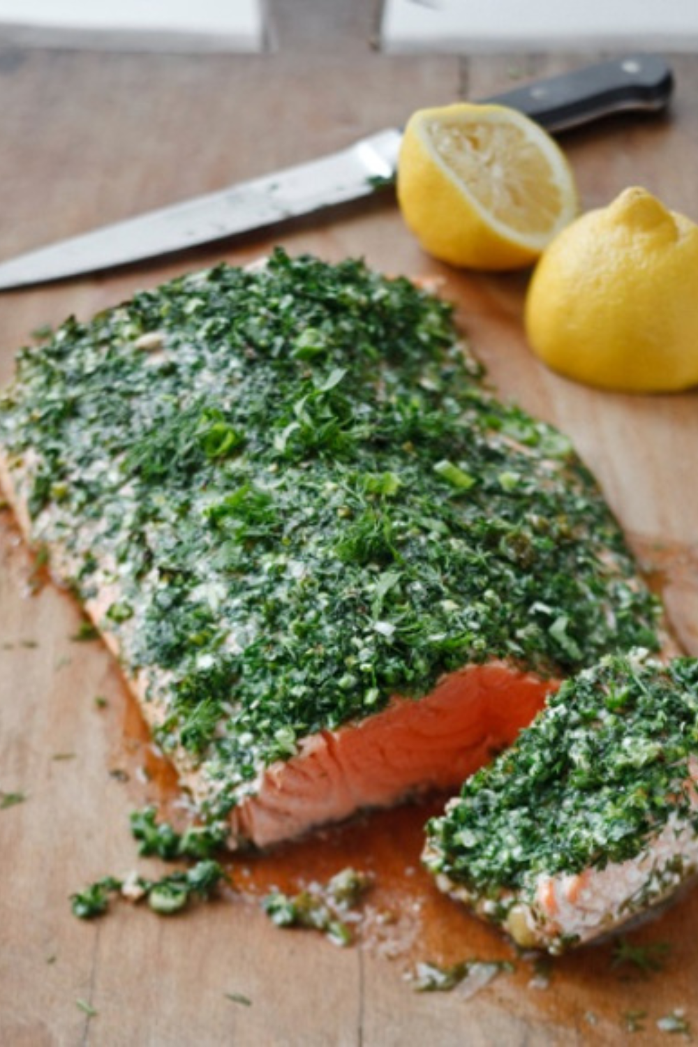 Ina Garten Roasted Salmon With Green Herbs