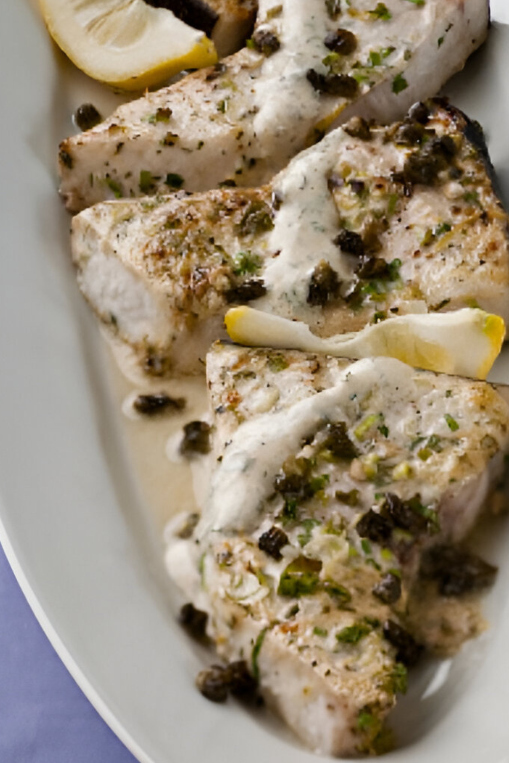 Ina Garten Caesar-roasted Swordfish