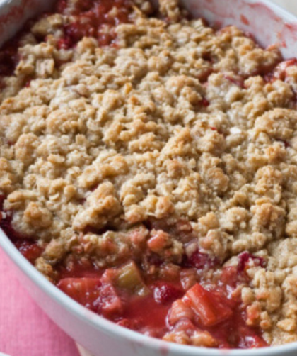 Ina Garten Strawberry Rhubarb Crisp