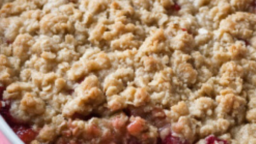 Ina Garten Strawberry Rhubarb Crisp