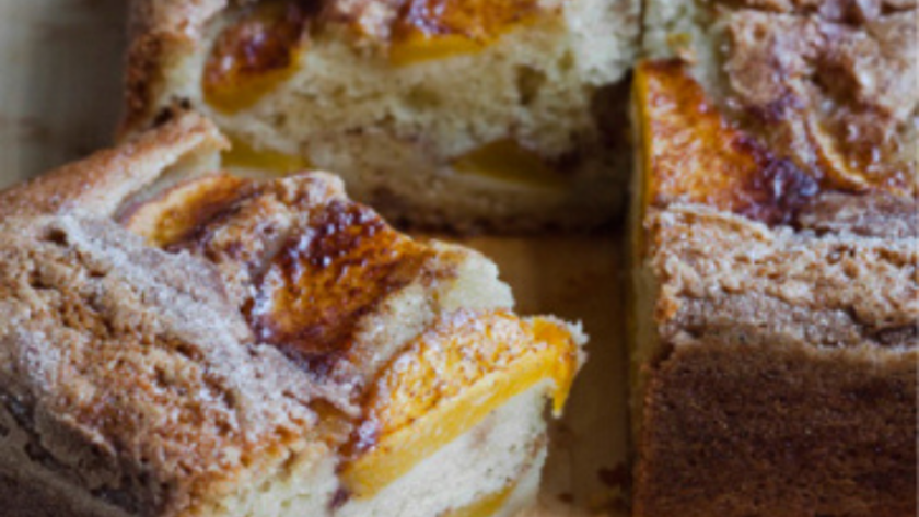 Ina Garten Fresh Peach Cake