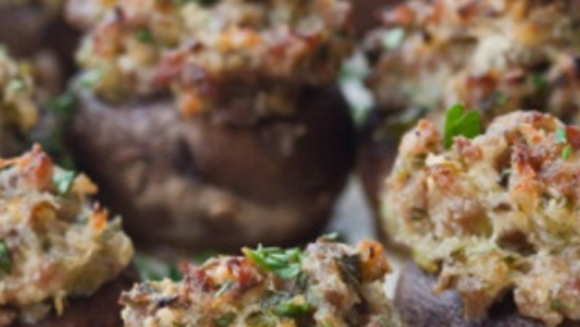 Ina Garten Sausage-stuffed Mushrooms