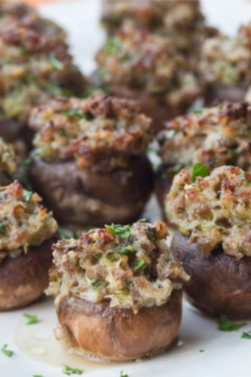 Ina Garten Sausage-stuffed Mushrooms