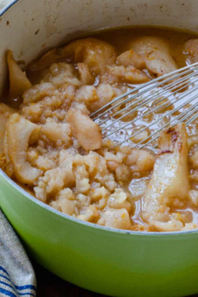 Ina Garten Roasted Pear & Apple Sauce