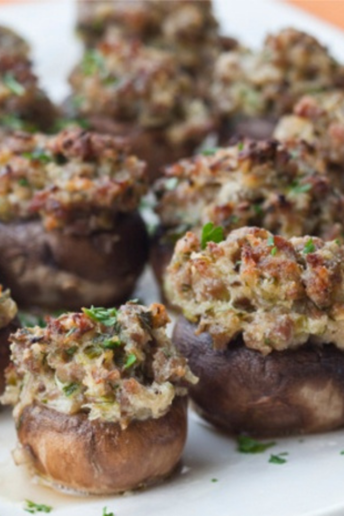 Ina Garten Sausage-stuffed Mushrooms