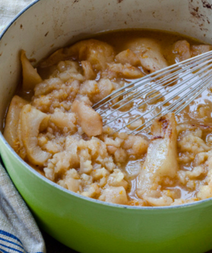 Ina Garten Roasted Pear & Apple Sauce