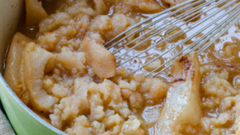 Ina Garten Roasted Pear & Apple Sauce