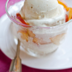 Ina Garten Ultimate Peach Ice Cream