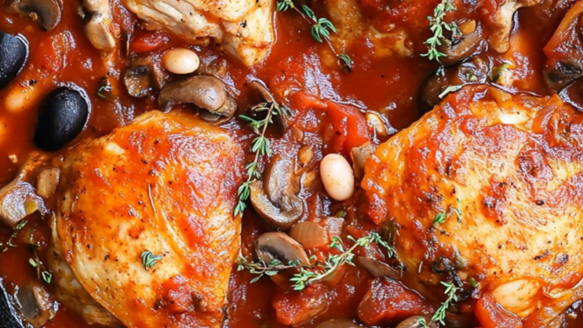 Barefoot Contessa Chicken Cacciatore