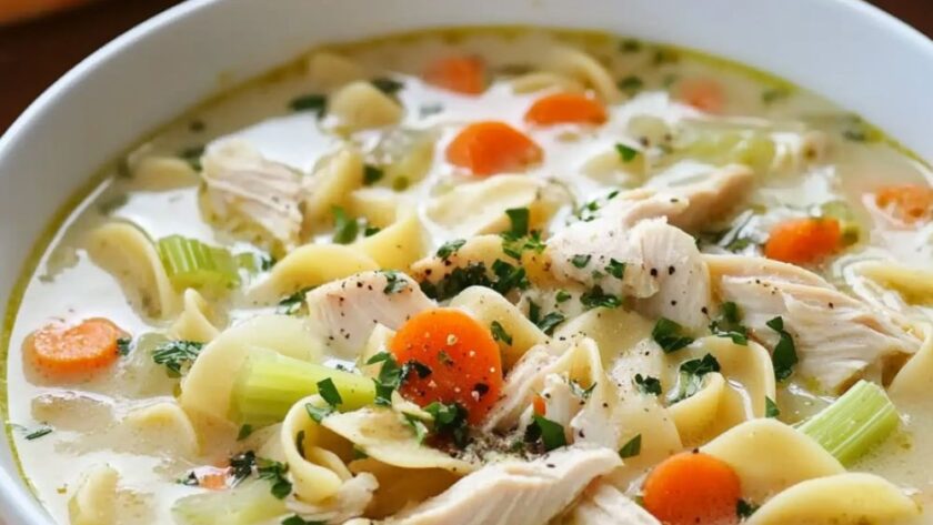 Barefoot Contessa Chicken Noodle Soup