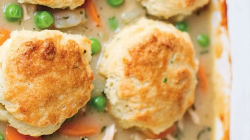 Barefoot Contessa Chicken Stew and Biscuits