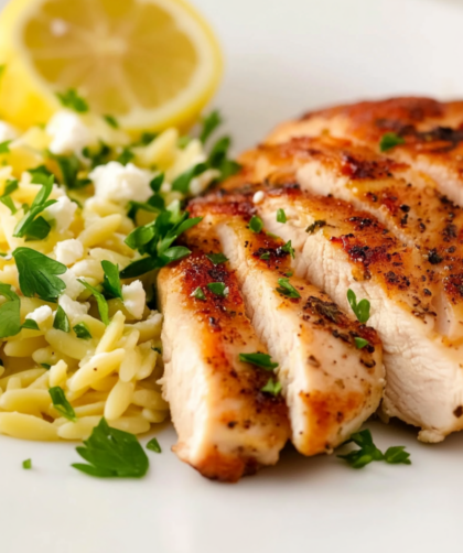 Barefoot Contessa Crispy Chicken With Lemon Orzo