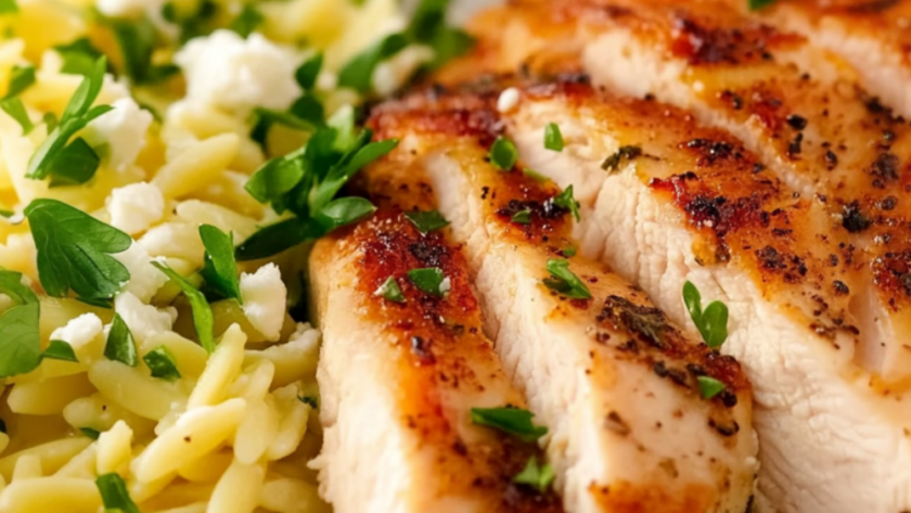 Barefoot Contessa Crispy Chicken With Lemon Orzo