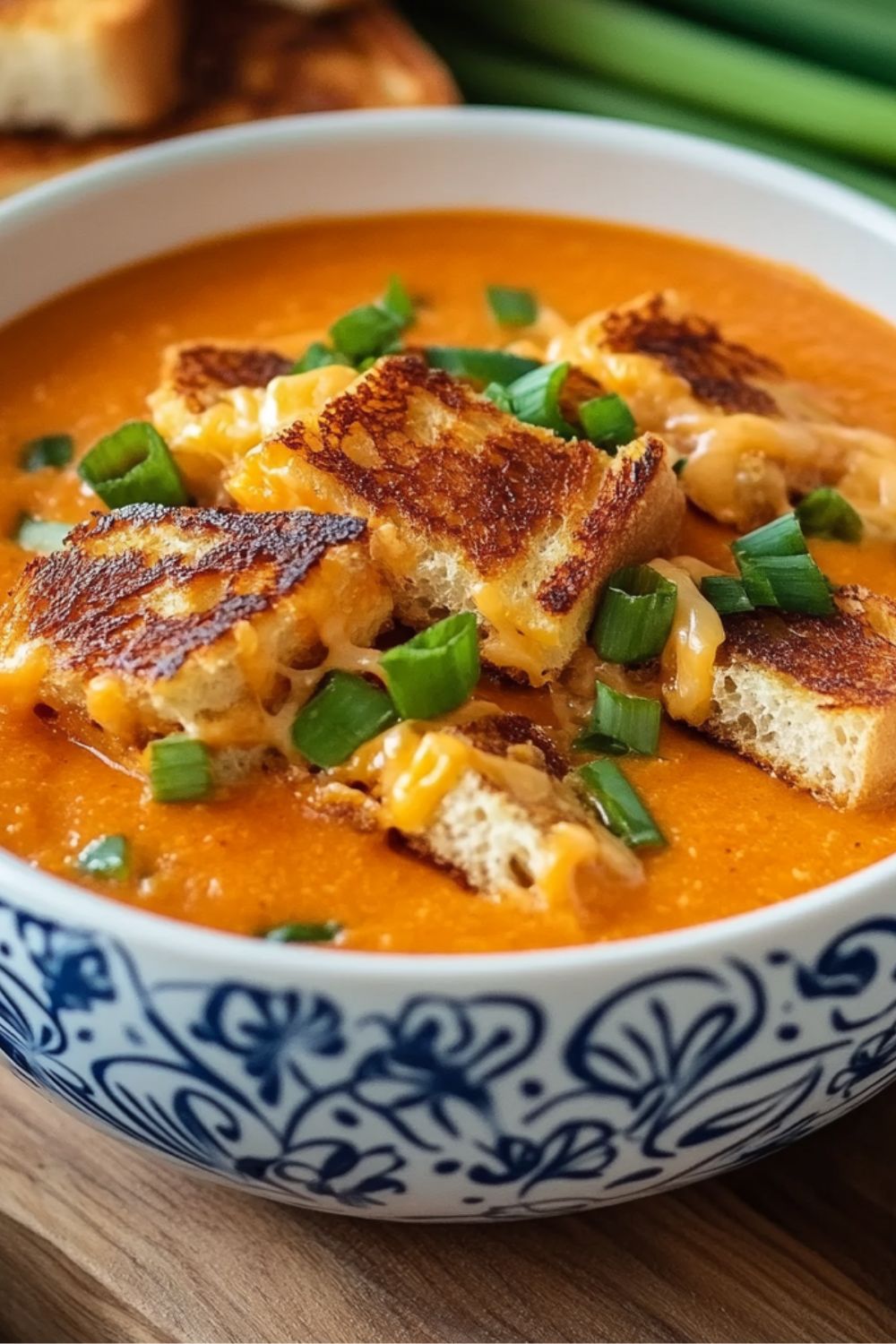 Barefoot Contessa Easy Tomato Soup & Grilled Cheese Croutons