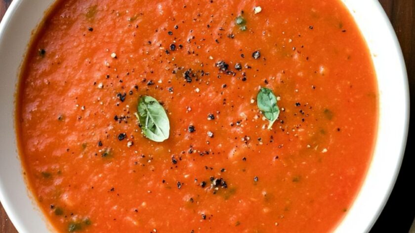 Barefoot Contessa Roasted Tomato Basil Soup