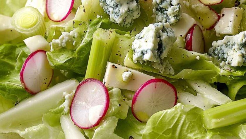 Barefoot Contessa Crunchy Iceberg Salad With Creamy Blue Cheese