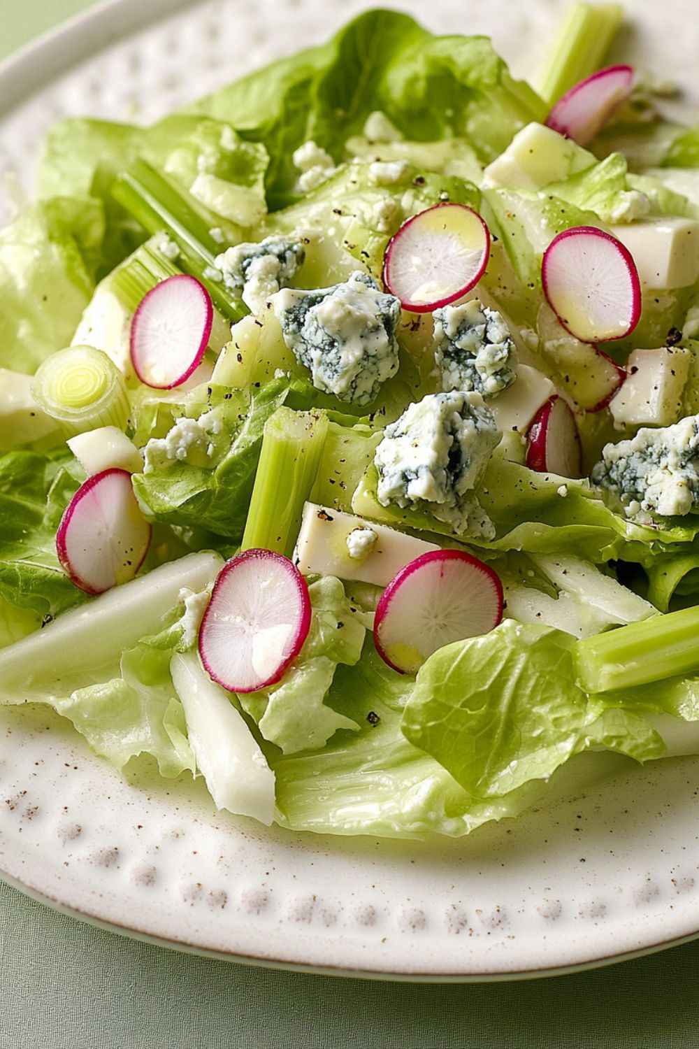 Barefoot Contessa Crunchy Iceberg Salad With Creamy Blue Cheese