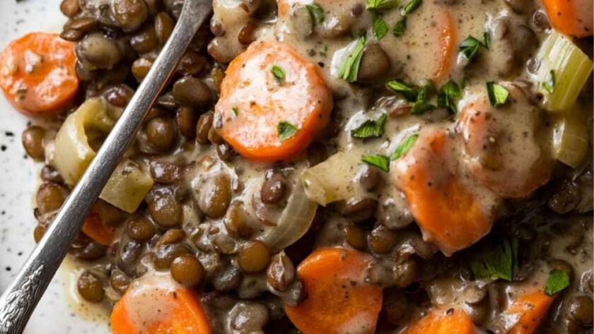 Barefoot Contessa Warm French Lentils