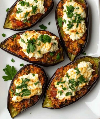 Barefoot Contessa Stuffed Eggplant Recipe​