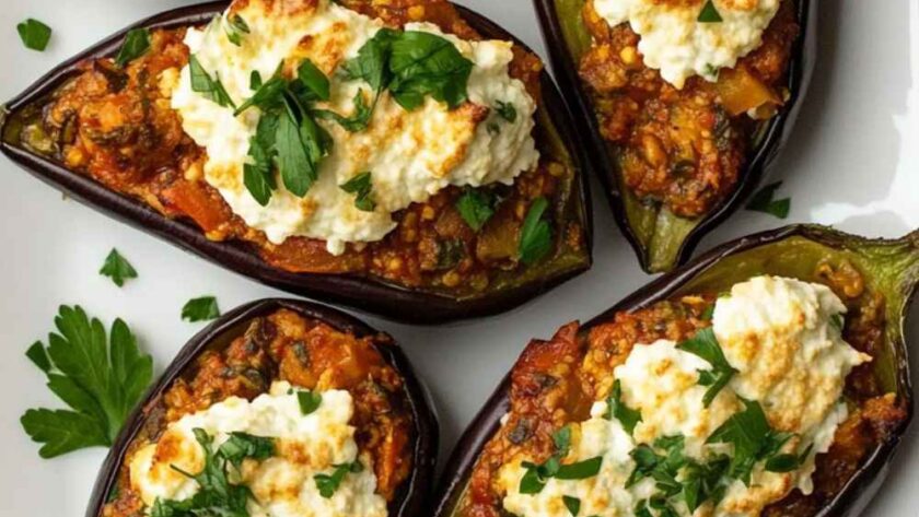 Barefoot Contessa Stuffed Eggplant Recipe​