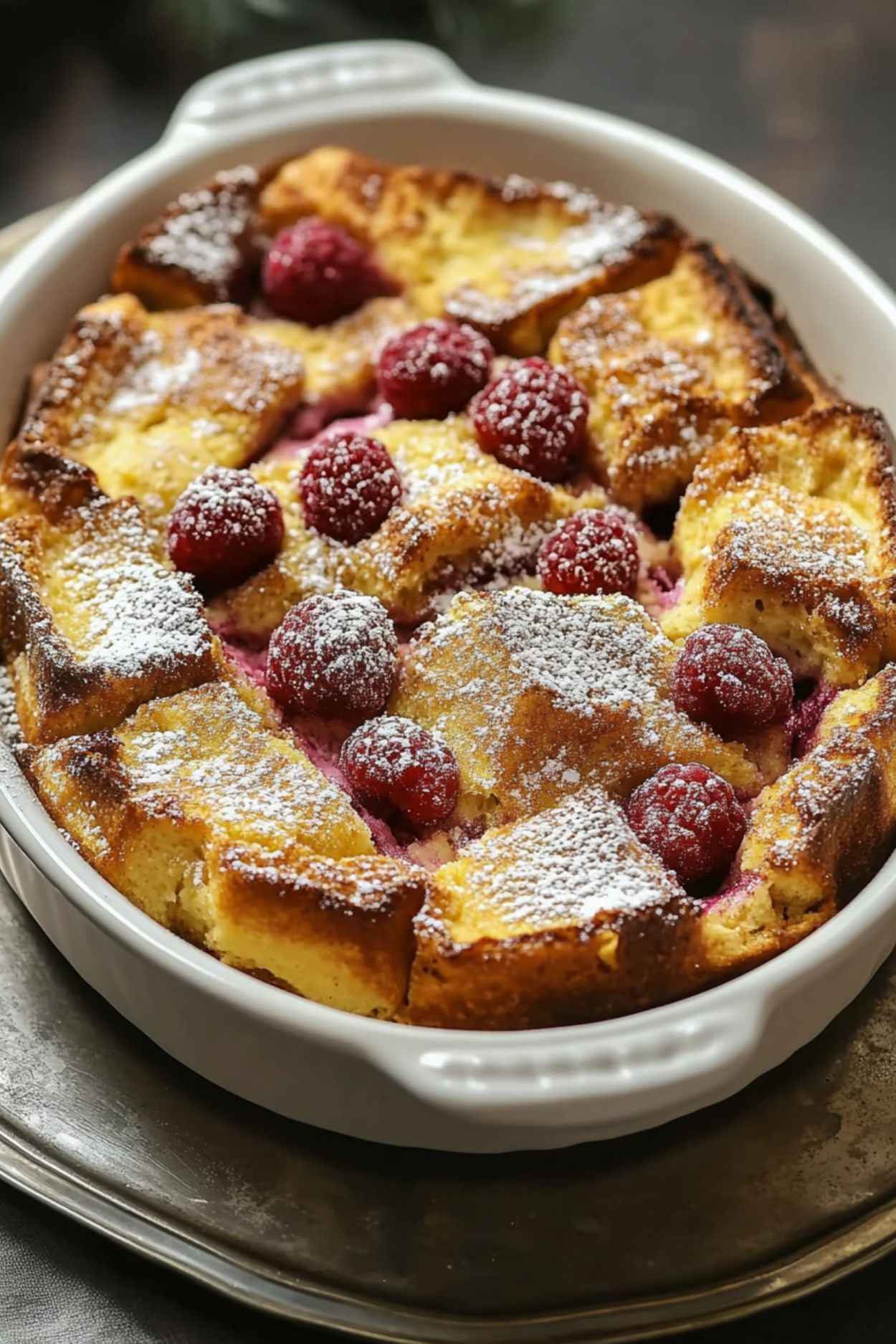 Barefoot Contessa Raspberry Baked French Toast