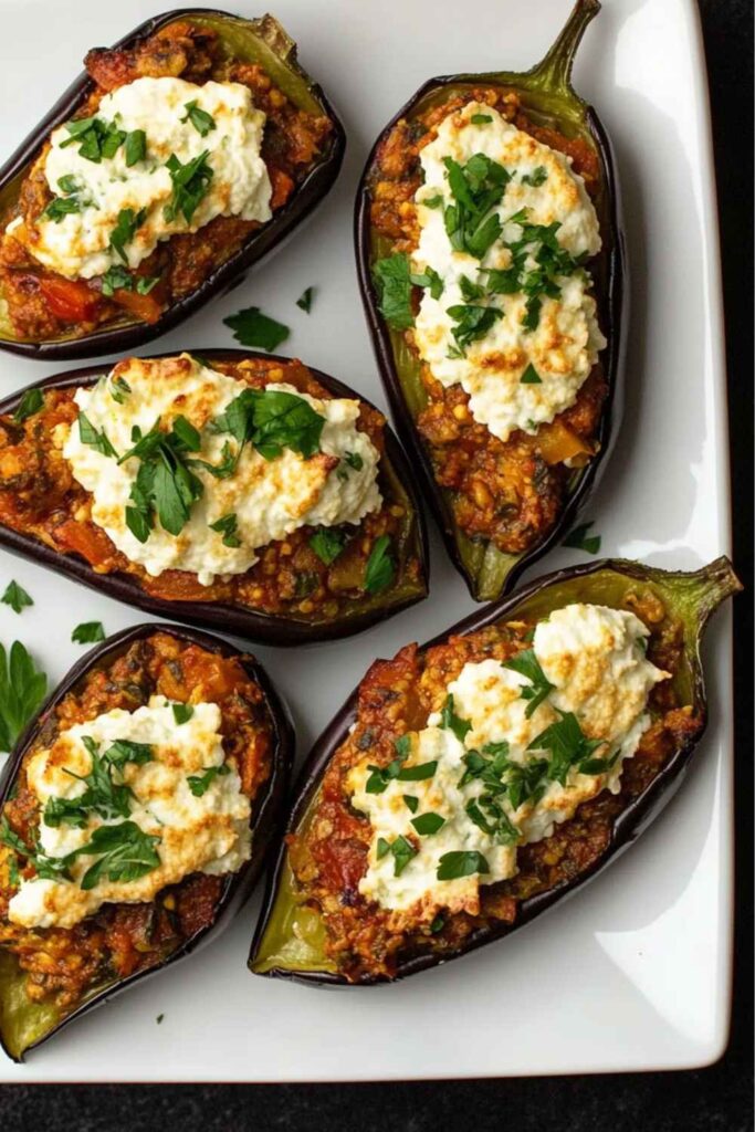 Barefoot Contessa Stuffed Eggplant Recipe​