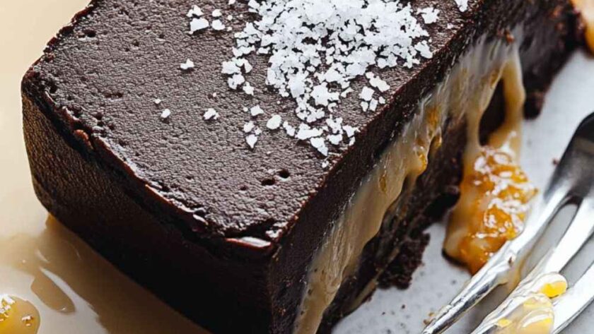 Barefoot Contessa Dark Chocolate Terrine With Orange Sauce