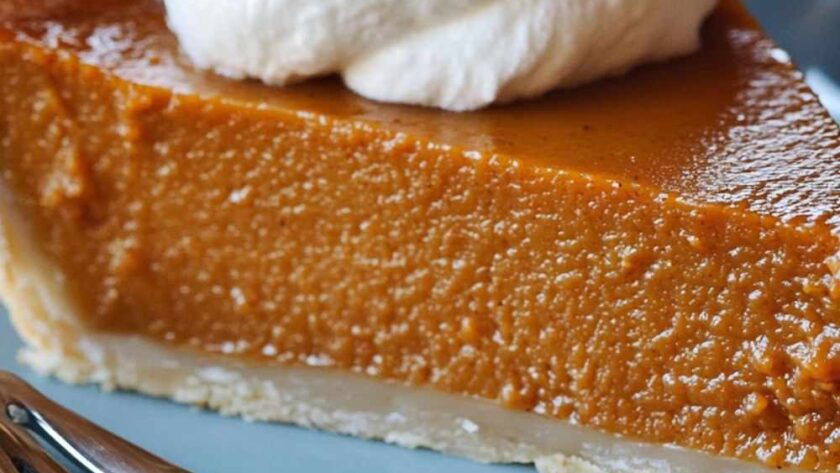 Barefoot Contessa Ultimate Pumpkin Pie With Rum Whipped Cream