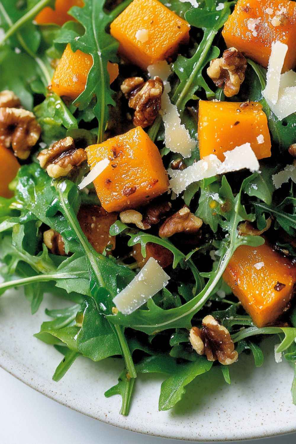 Barefoot Contessa Roasted Butternut Squash Salad with Warm Cider Vinaigrette