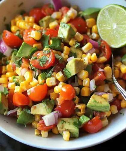 Barefoot Contessa Fiesta Corn And Avocado Salad