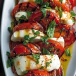 Barefoot Contessa Roasted Tomato Caprese Salad