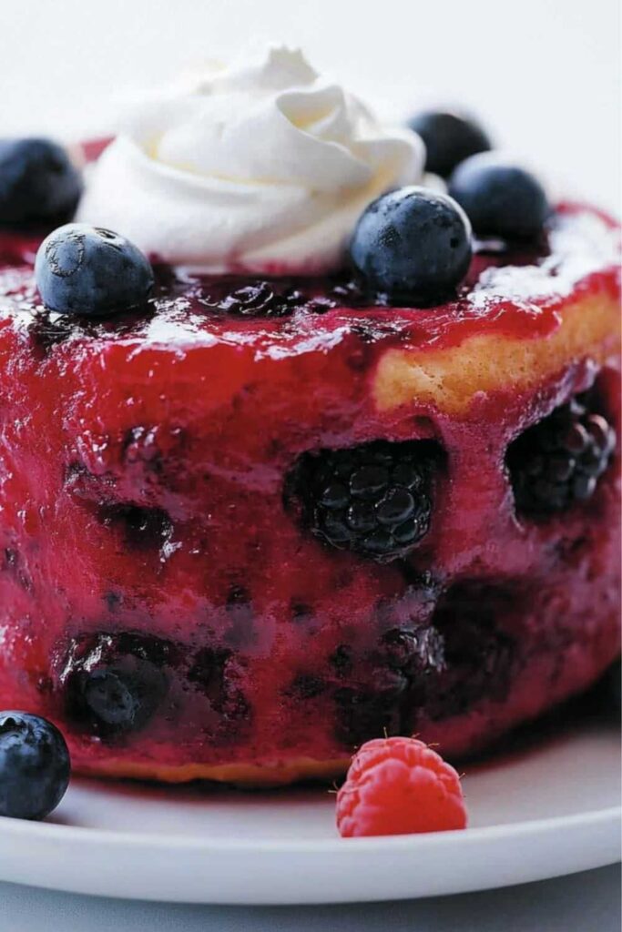 Barefoot Contessa Summer Pudding with Rum Whipped Cream