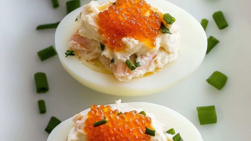 Barefoot Contessa Smoked Salmon Deviled Eggs