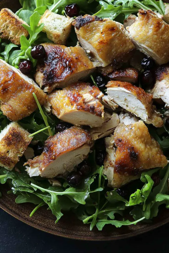 Barefoot Contessa Roast Chicken With Bread & Arugula Salad