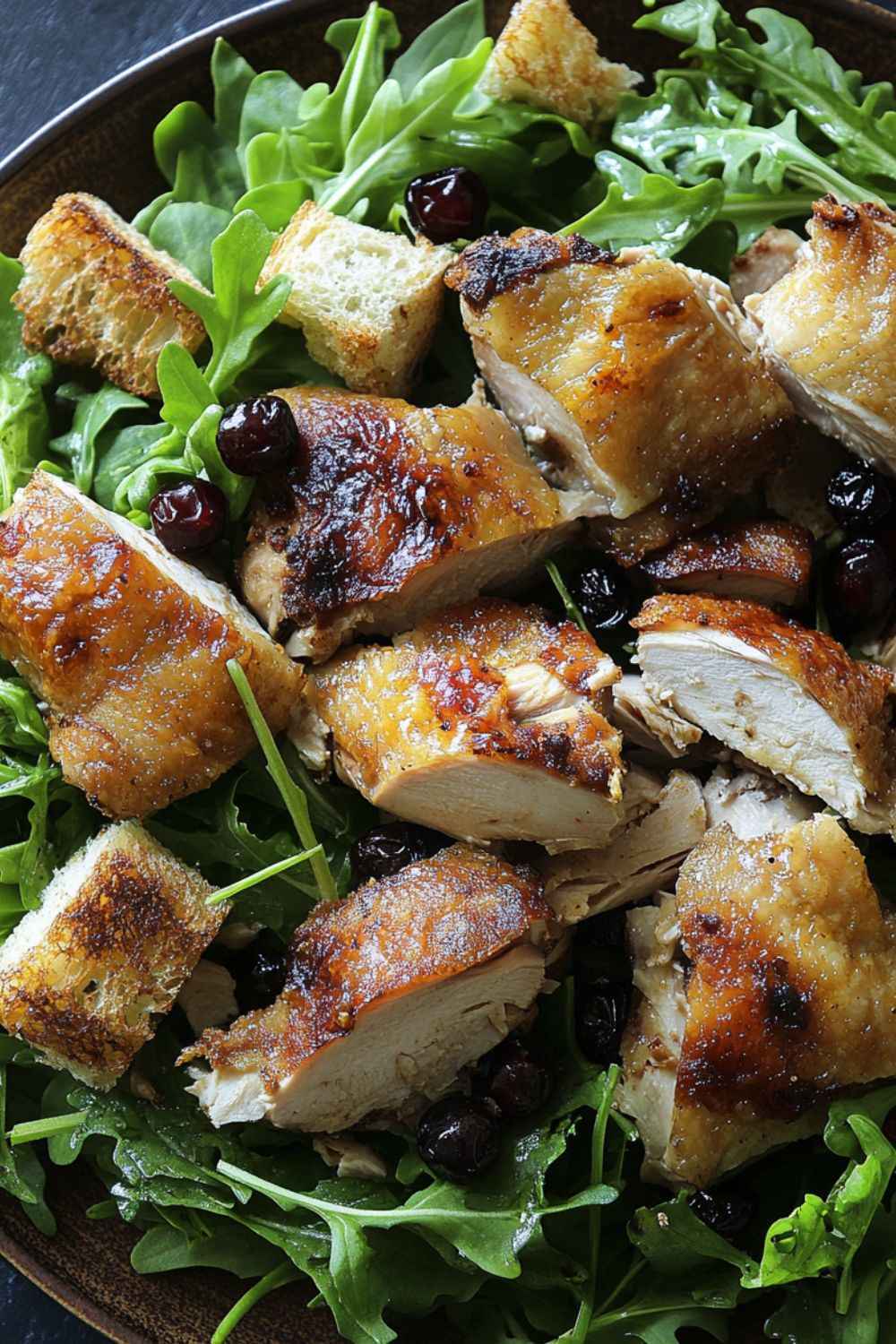 Barefoot Contessa Roast Chicken With Bread & Arugula Salad