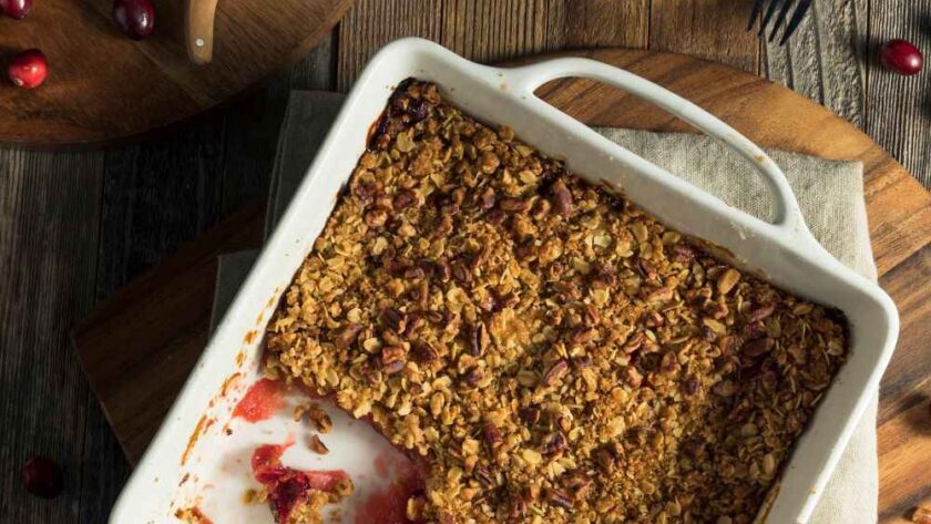 Barefoot Contessa Apple Cranberry Crisp