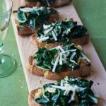 Barefoot Contessa Bruschettas With Sautéed Chard