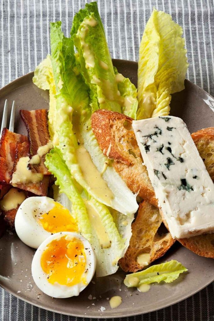 Barefoot Contessa Caesar Salad With Blue Cheese & Bacon