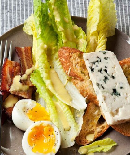 Barefoot Contessa Caesar Salad With Blue Cheese & Bacon