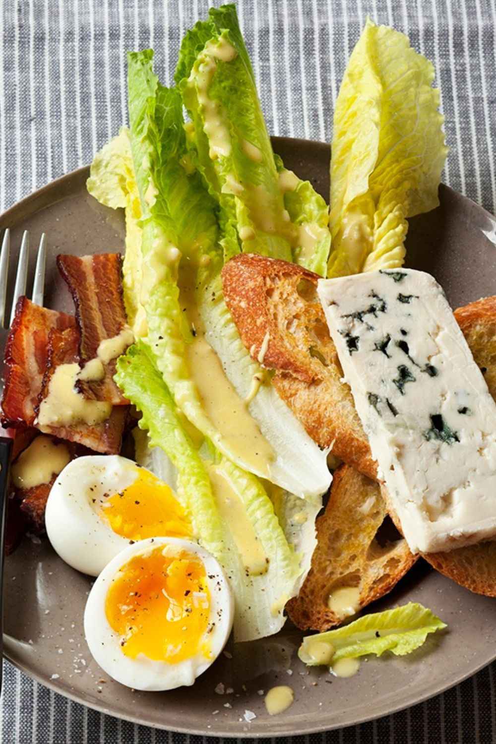 Barefoot Contessa Caesar Salad With Blue Cheese & Bacon