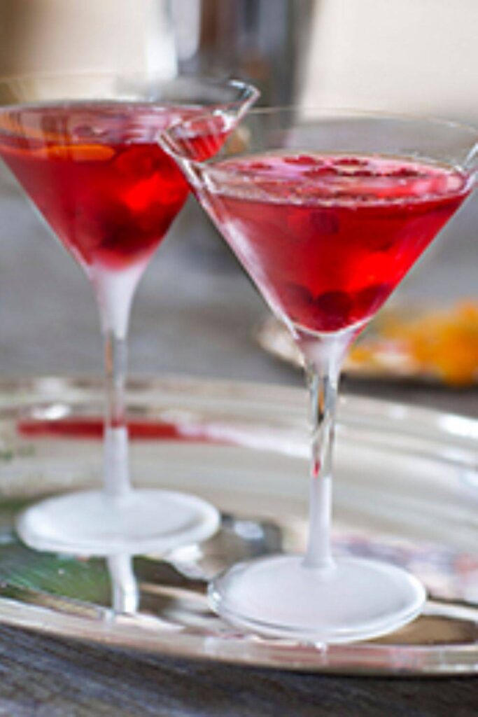 Barefoot Contessa Cranberry Martinis