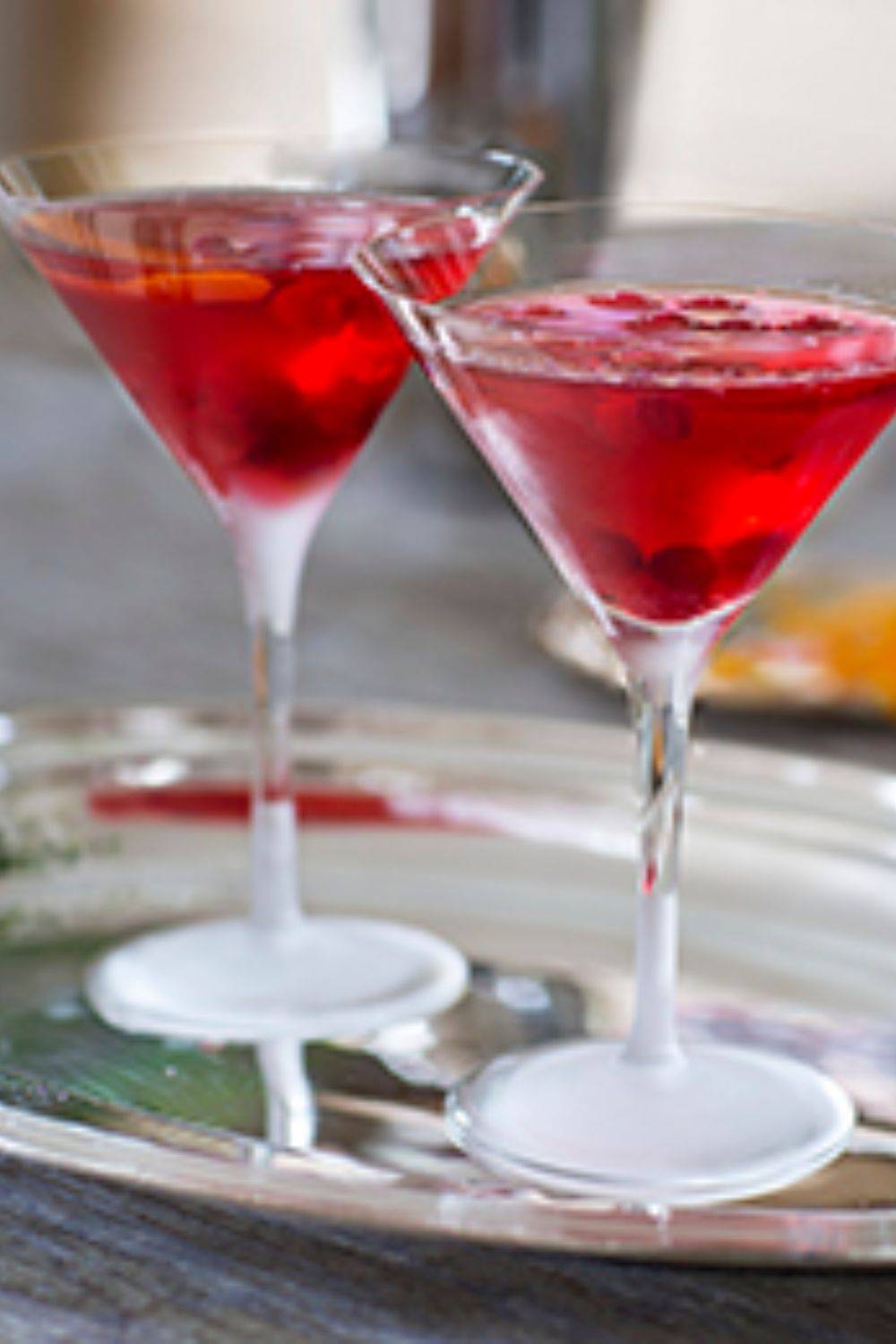 Barefoot Contessa Cranberry Martinis