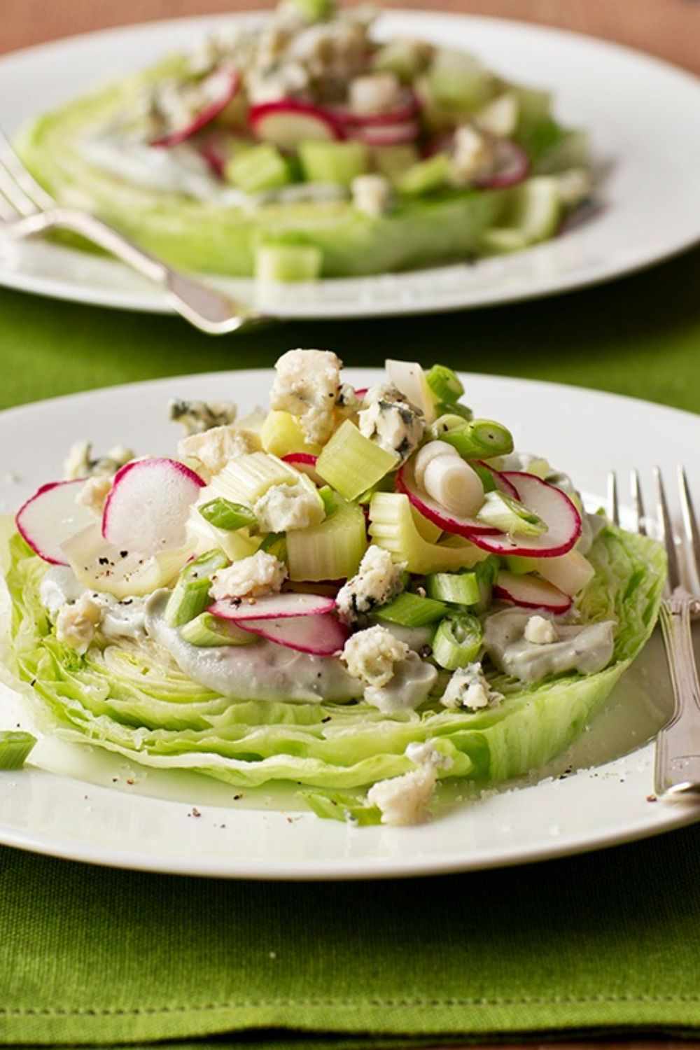 Barefoot Contessa Crunchy Iceberg Salad With Creamy Blue Cheese