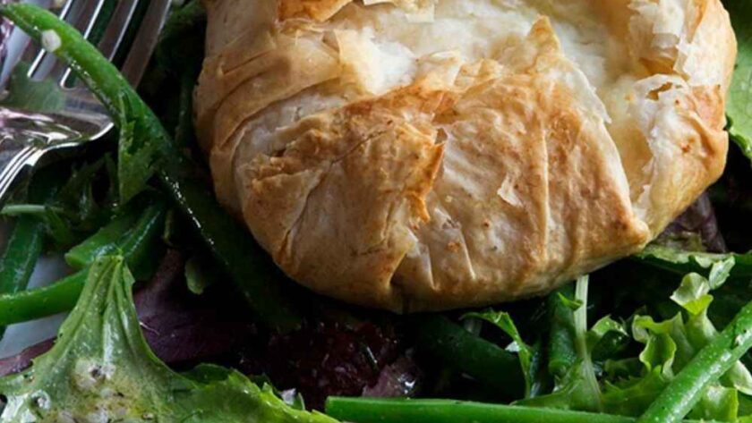 Barefoot Contessa French Green Bean Salad With Warm Goat Cheese