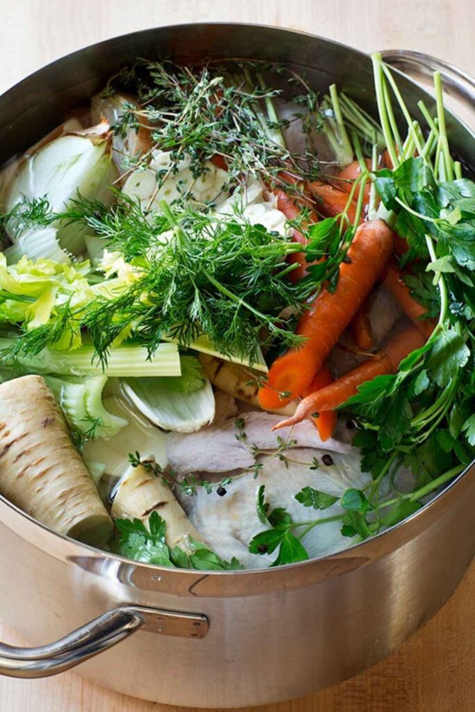 Barefoot Contessa Homemade Chicken Stock
